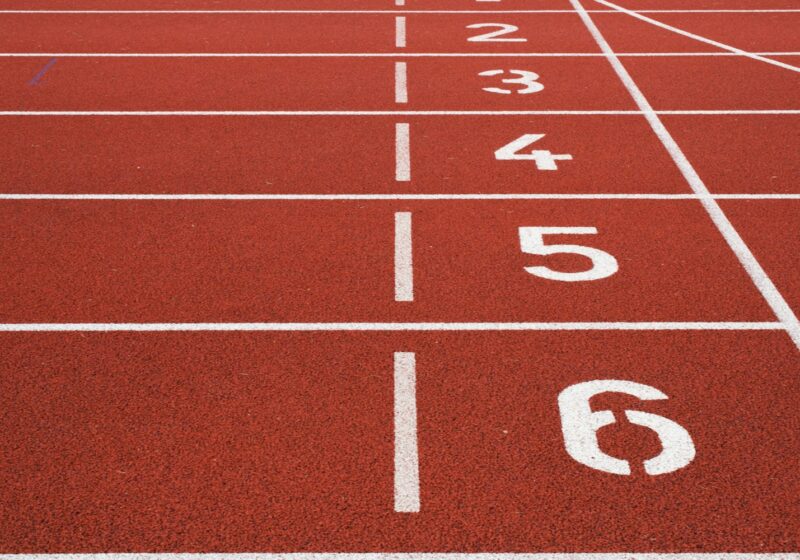 running field during daytime